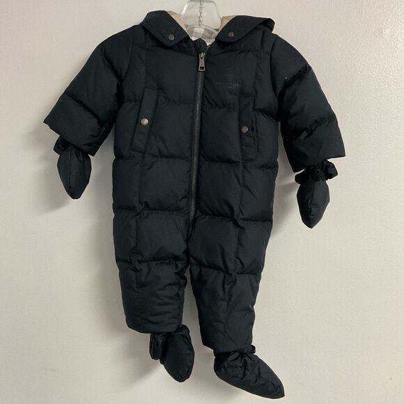 Burberry Baby Millard Down Hooded Puffer Snowsuit size 6M
